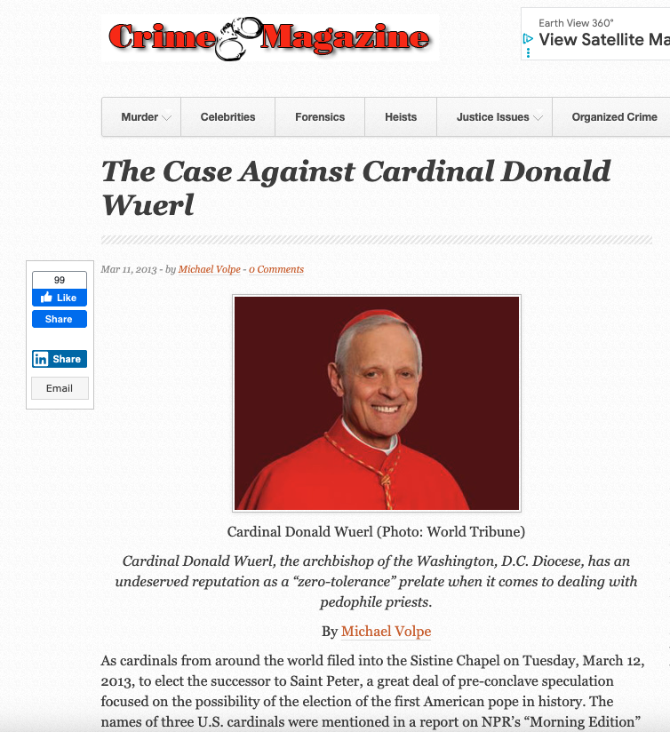 Cardinal Wuerl Investigation